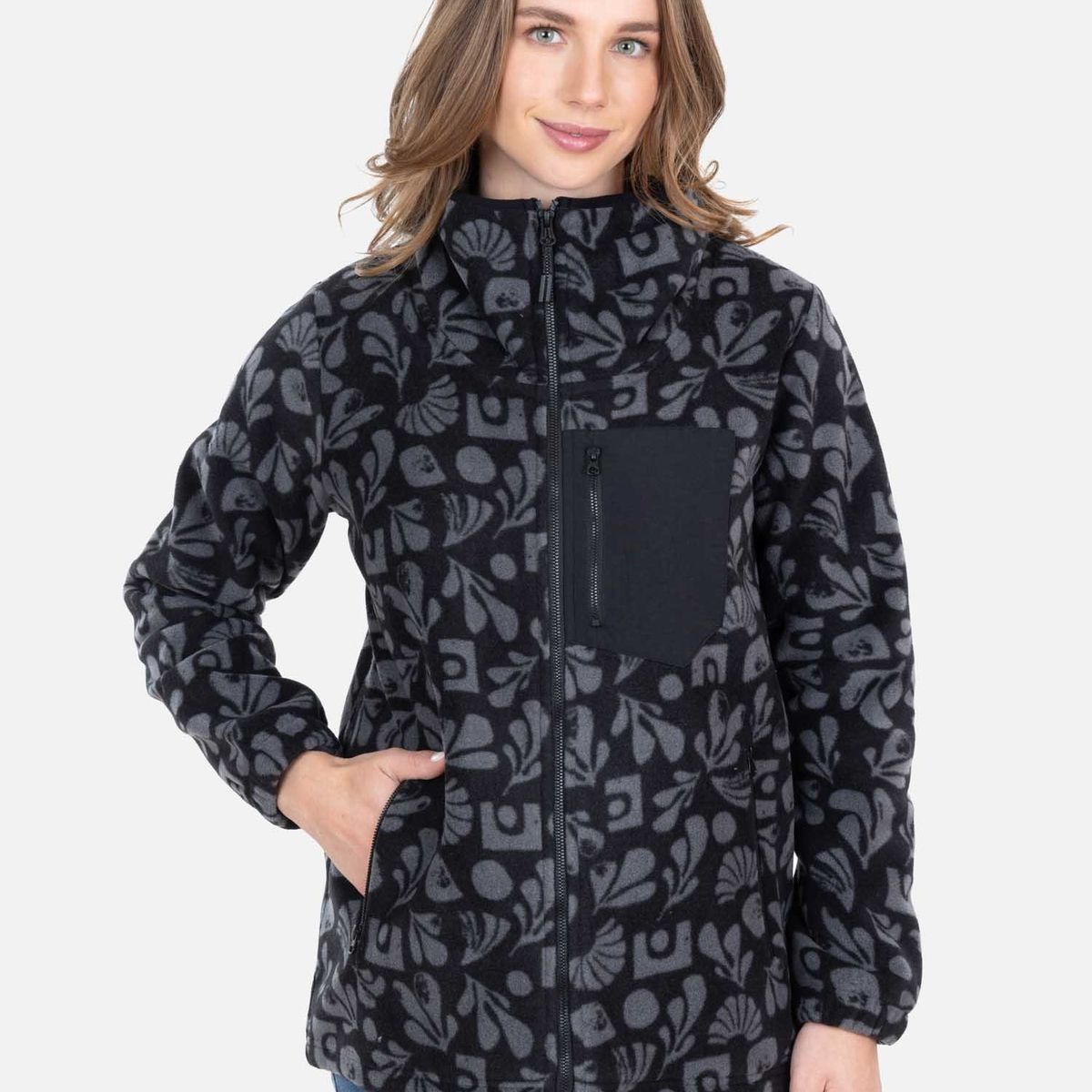 RIP CURL - Poleron Micropolar Cold Tavern Multicolor Mujer Rip Curl - Multicolor