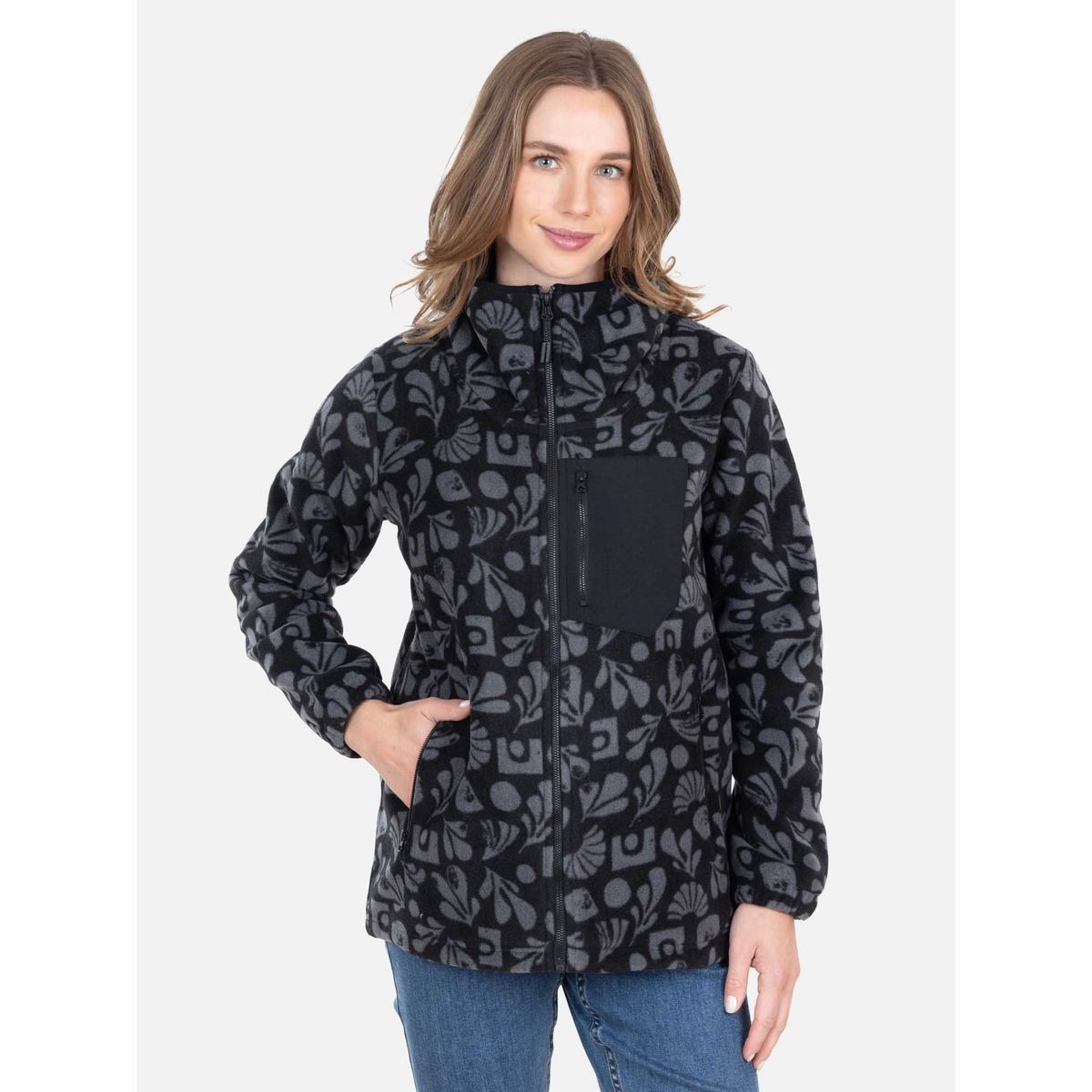 RIP CURL - Poleron Micropolar Cold Tavern Multicolor Mujer Rip Curl - Multicolor