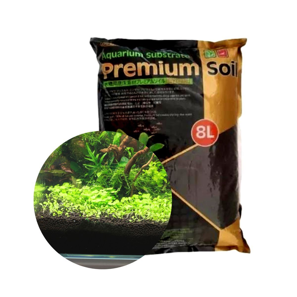 GENERICO - Sustrato Ista Fino 8L Para Acuarios Plantados