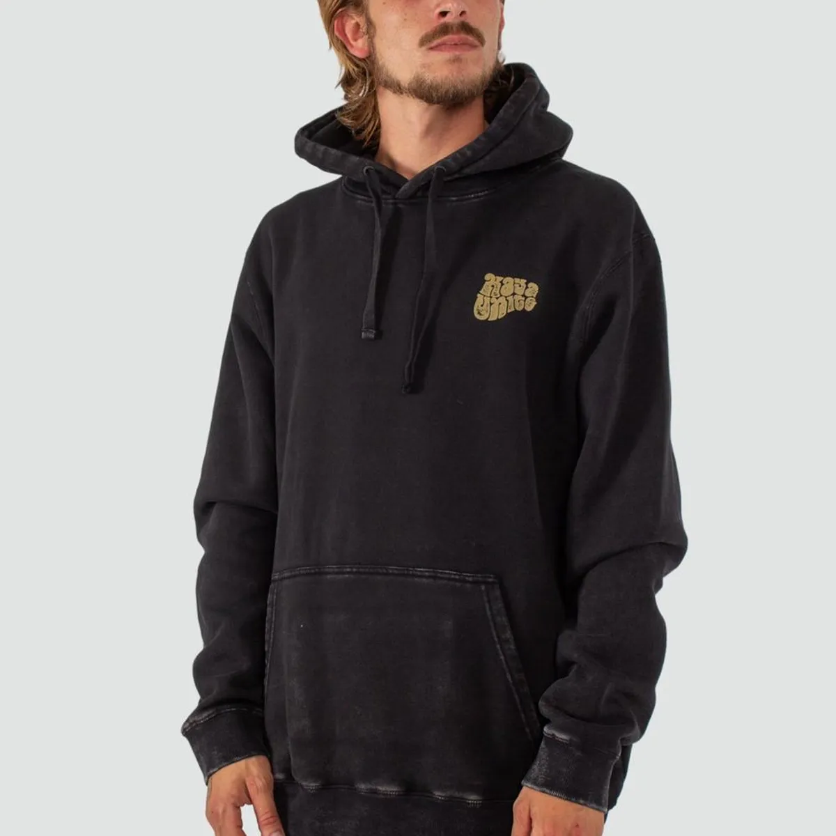 KAYA UNITE - Polerón Hombre Hoodie True Life Negro