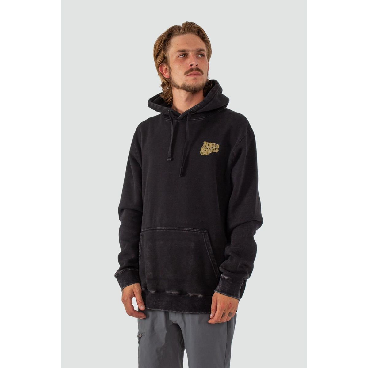 KAYA UNITE - Polerón Hombre Hoodie True Life Negro