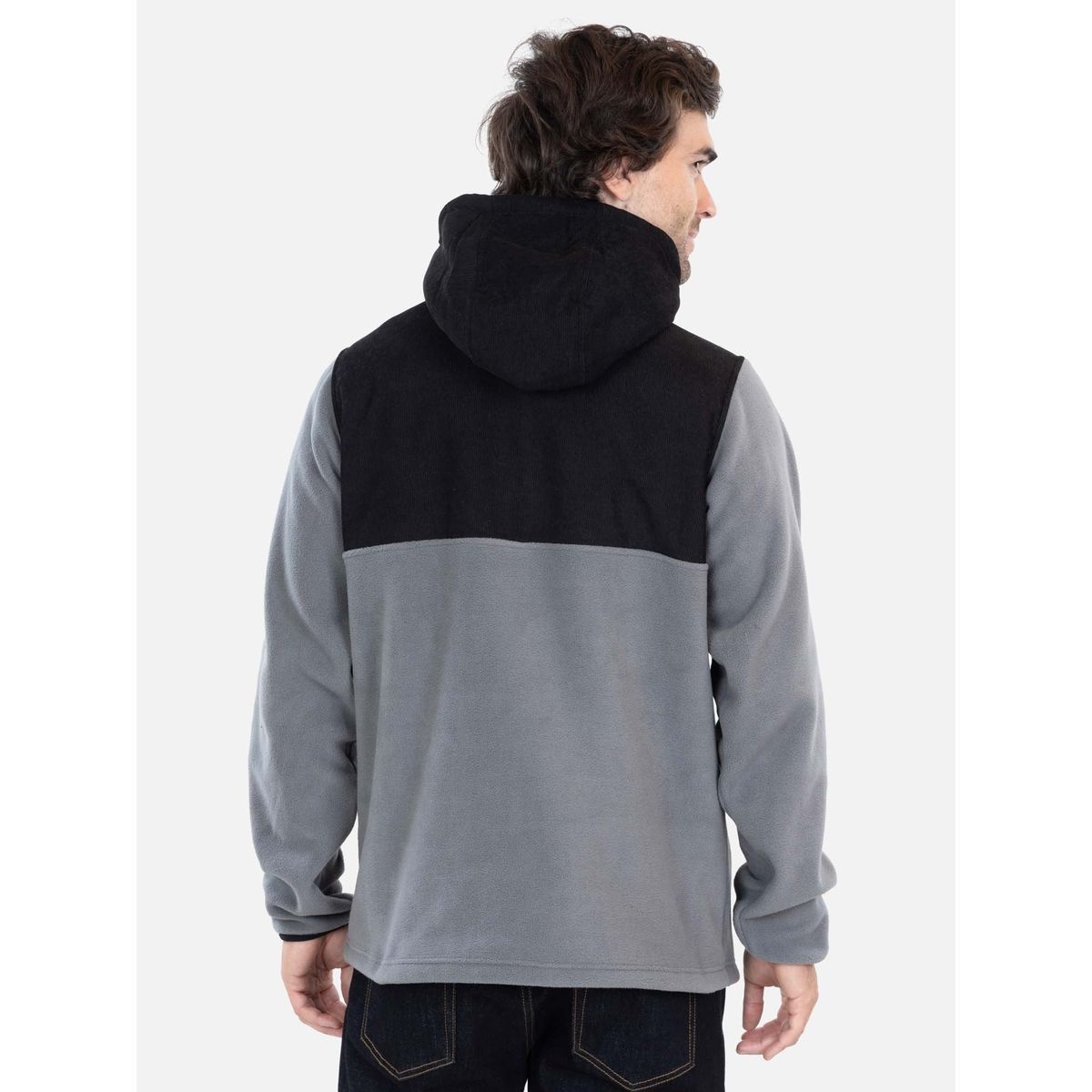 RIP CURL - Poleron Micropolar Surfer Gris Hombre Rip Curl - Gris
