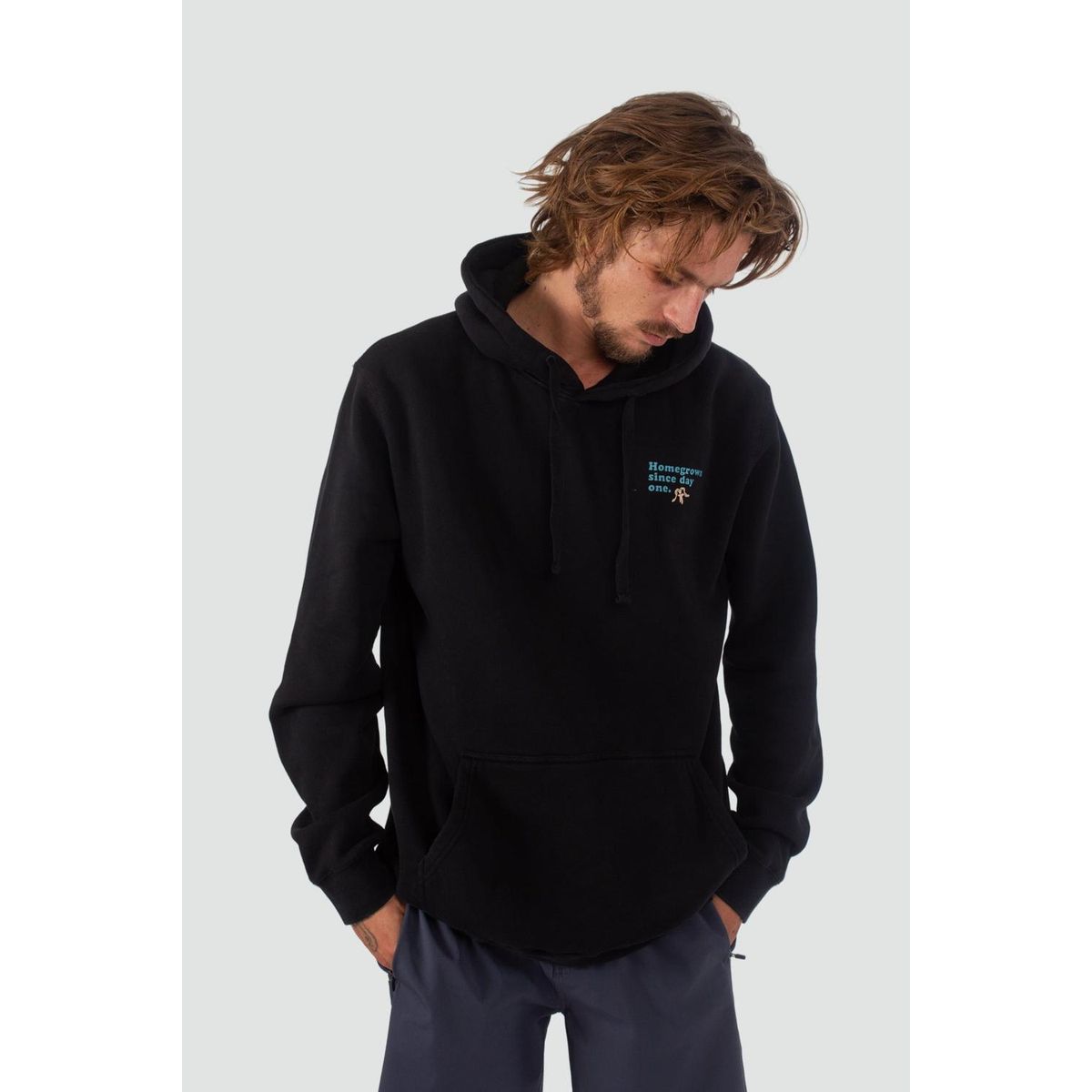 KAYA UNITE - Polerón Hombre Hoodie Stuff Negro