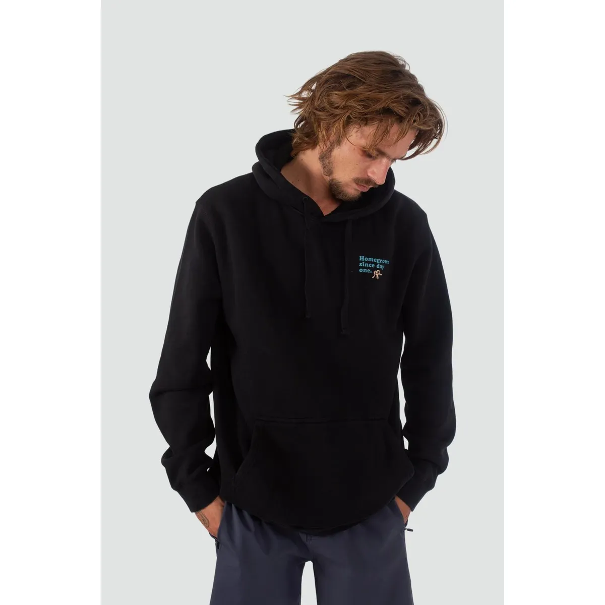 KAYA UNITE - Polerón Hombre Hoodie Stuff Negro