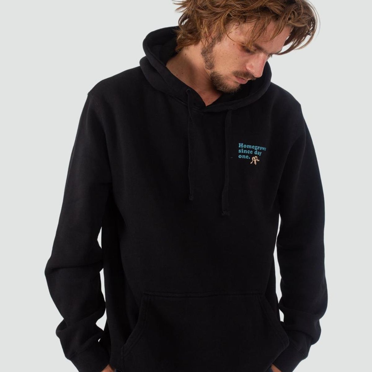 KAYA UNITE - Polerón Hombre Hoodie Stuff Negro
