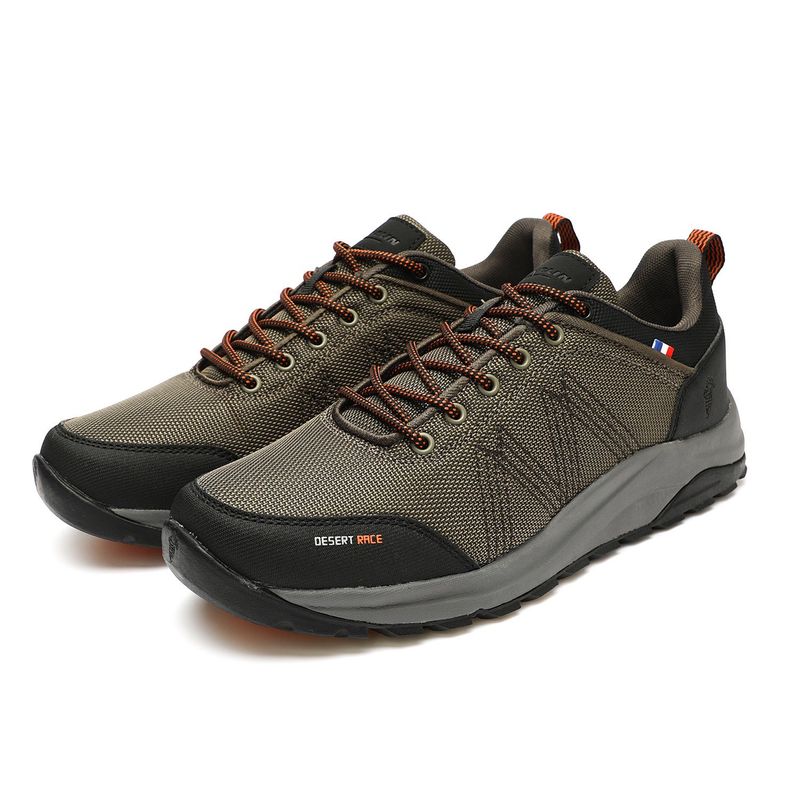 MICHELIN FOOTWEAR - Zapatilla Trail Running Hombre Khaki Negro Michelin Footwear Dr36