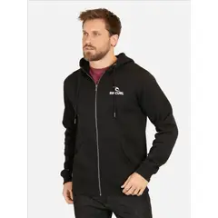 RIP CURL - Poleron FZ Rc Classic Search Negro Hombre - Negro
