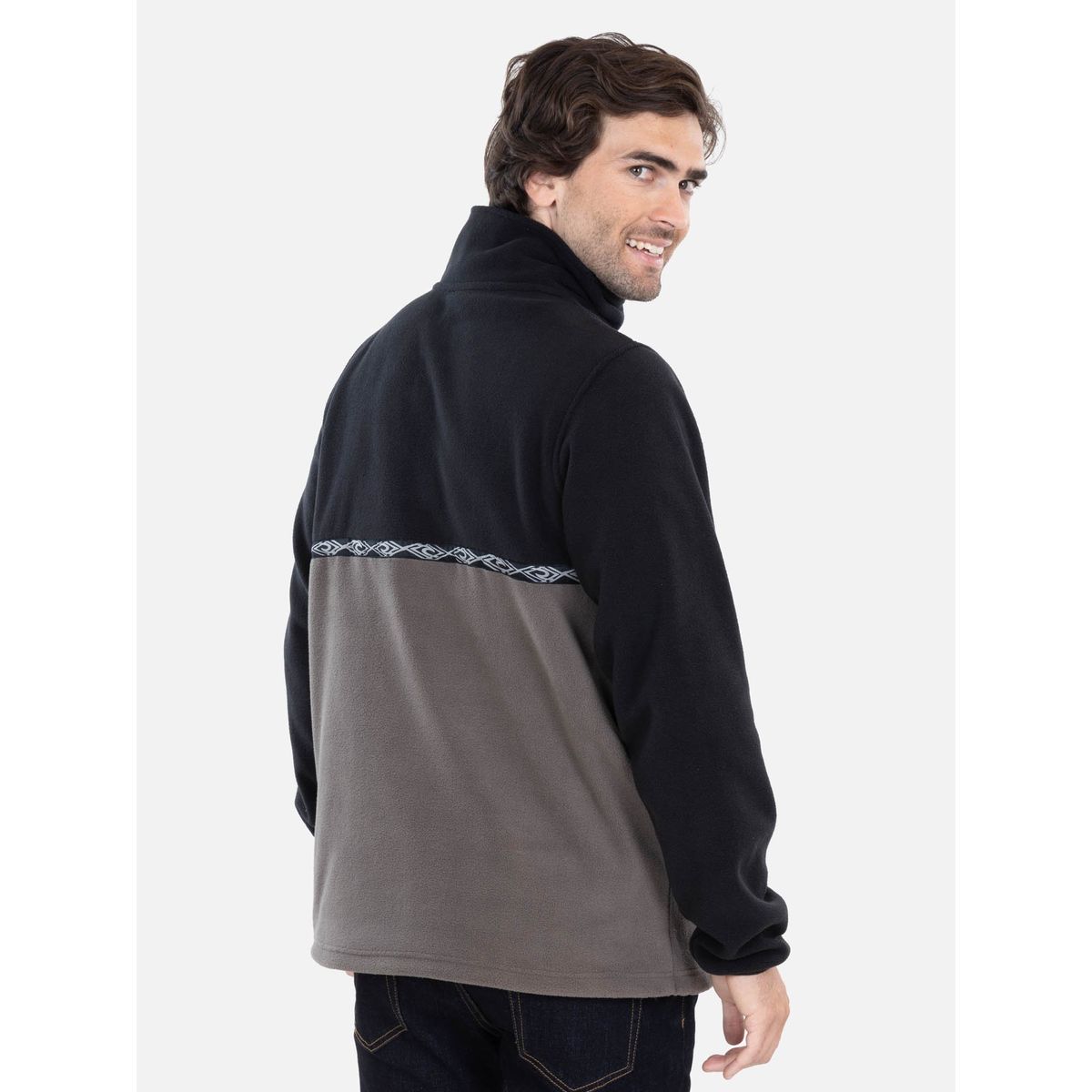 RIP CURL - Poleron Micropolar Kahi Rc Negro Hombre Rip Curl - Negro