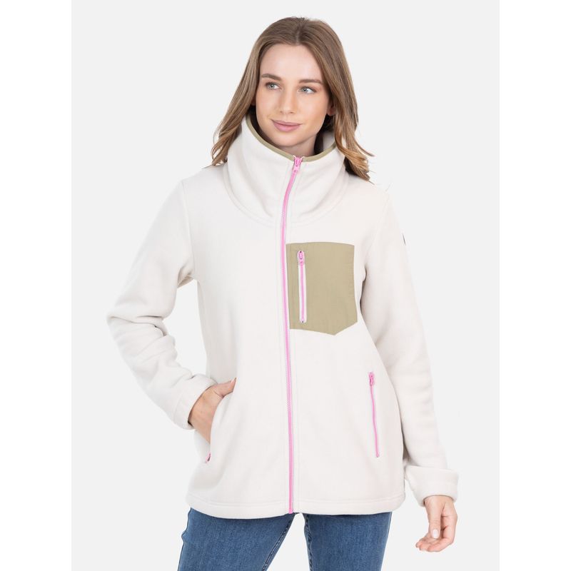 RIP CURL - Poleron Micropolar Kokes Rr Beige Mujer Rip Curl - Beige.