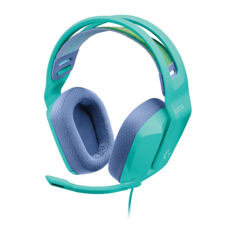 LOGITECH - Auriculares Over-Ear Alámbrico Logitech G335 Mint