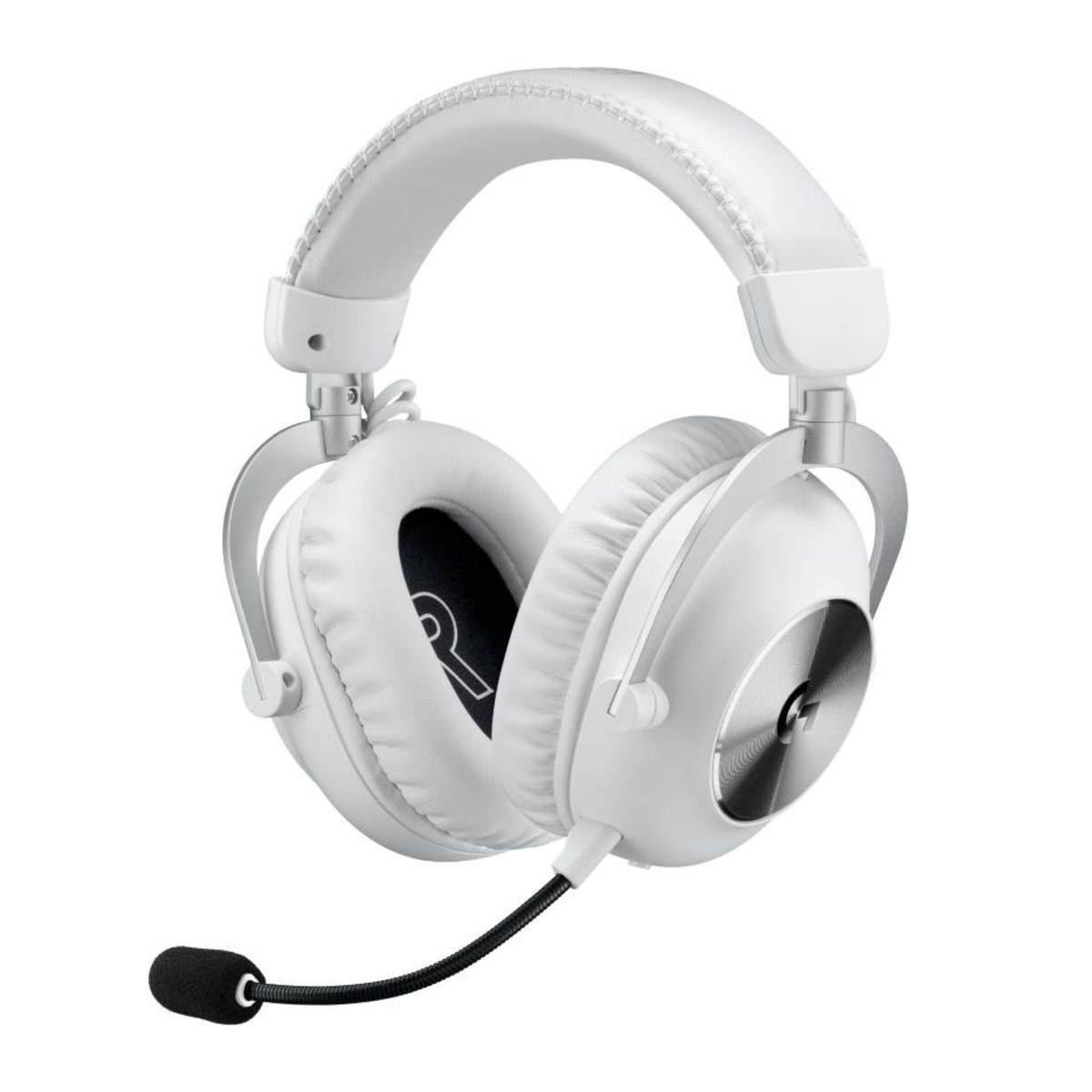 LOGITECH - Auriculares Over-Ear Inalámbrico Logitech Pro x 2 Lightspeed Blanco