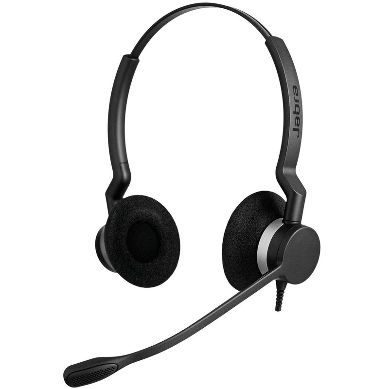 JABRA - Auriculares On-Ear Alámbrico Jabra BIZ 2300 USB MS Duo Negro