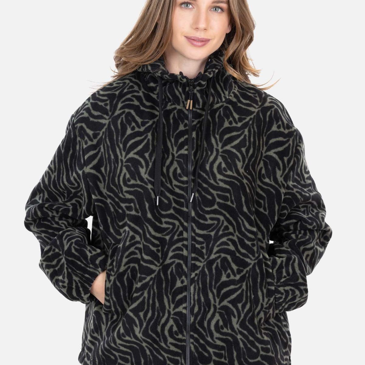 RIP CURL - Poleron Micropolar Lassen Vibes Multicolor Mujer Rip Curl - Multicolor