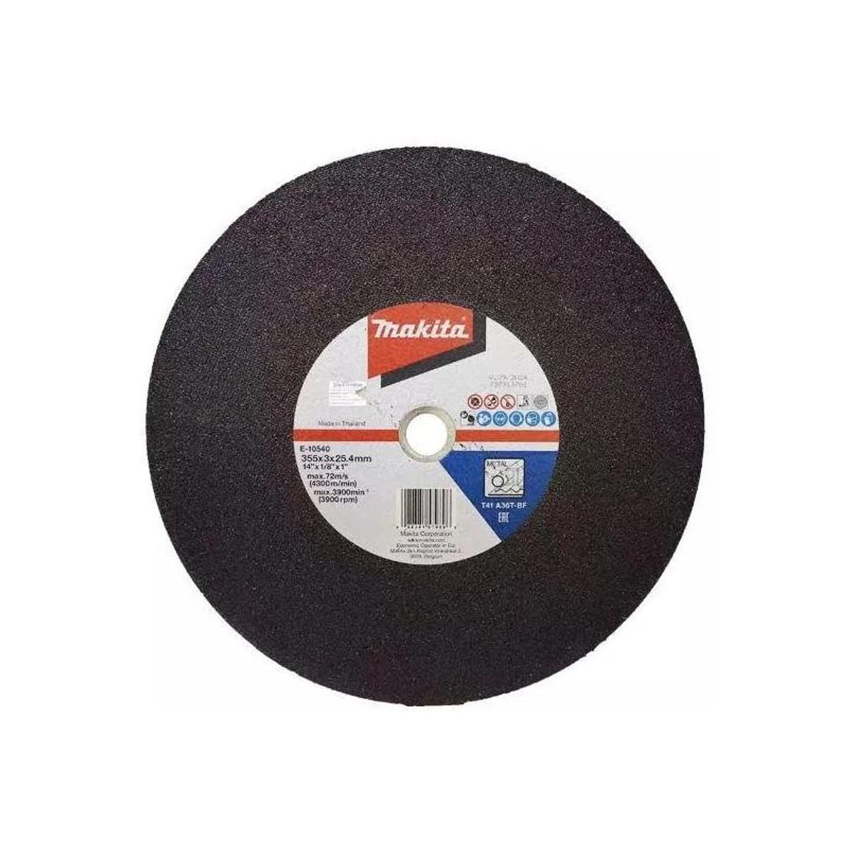 MAKITA - DISCO CORTE METAL MAKITA E-10540  14 A36P