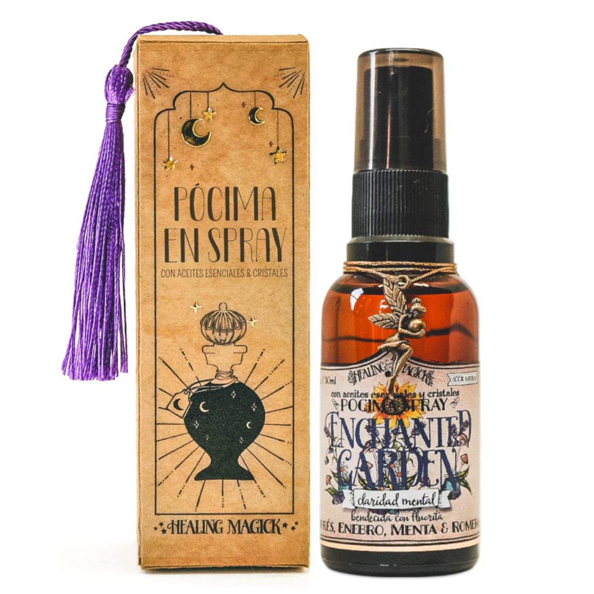 HEALING MAGICK - Jardín Encantado Spray de Ritual Concentración