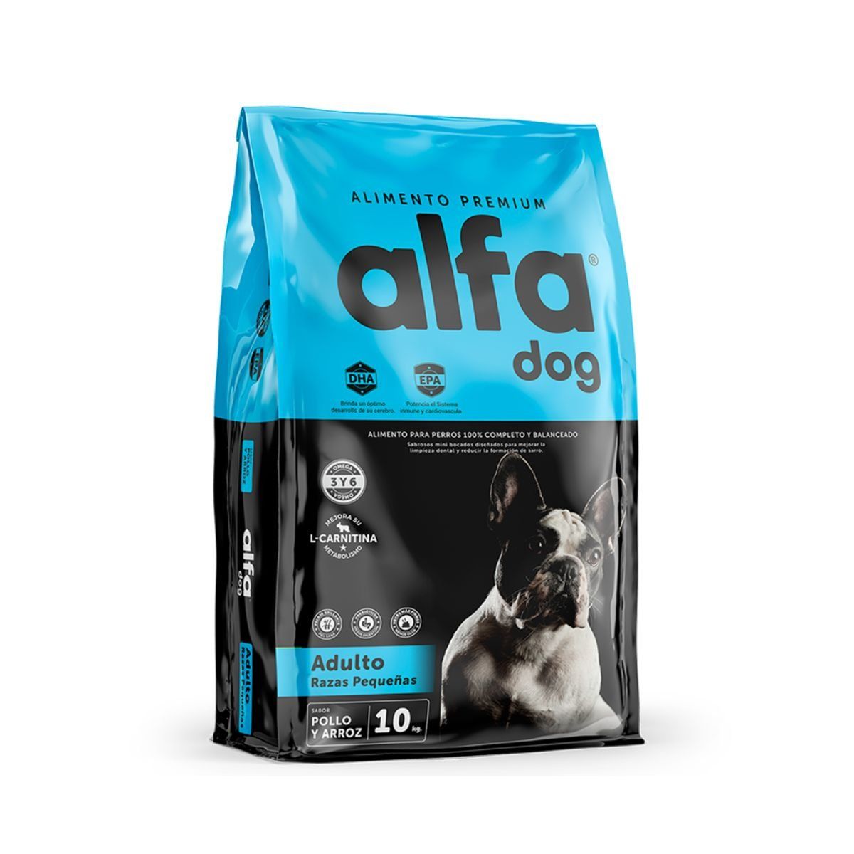 ALFA DOG - Alfa Dog Premium Adulto Raza Pequeña 10kg Perro