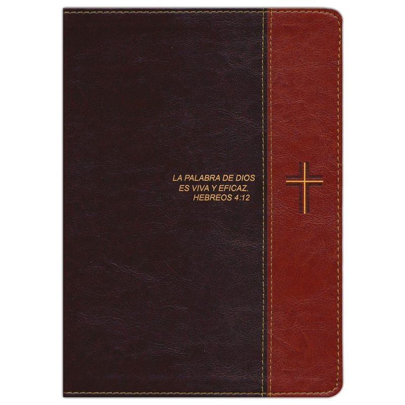 BROADMAN & HOLMAN PUBLISHERS - Biblia de Estudio Spurgeon Reina Valera 1960 marron claro índice