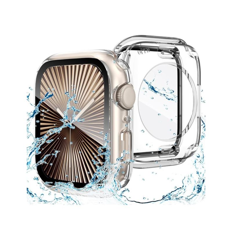 GENERICO - Carcasa Protectora Para Apple Watch Serie 10 42mm Clear