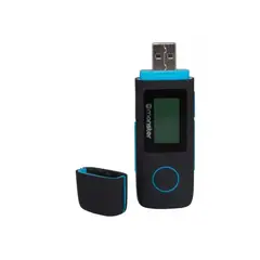 MONSTER - Reproductor Mp3 16gb Radio Fm Cgrabador De Voz Azul
