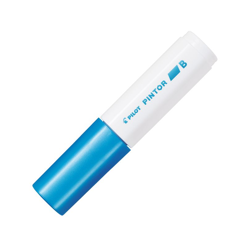 PILOT - Marcador Pintor Punta Biselada - Azul Metalico