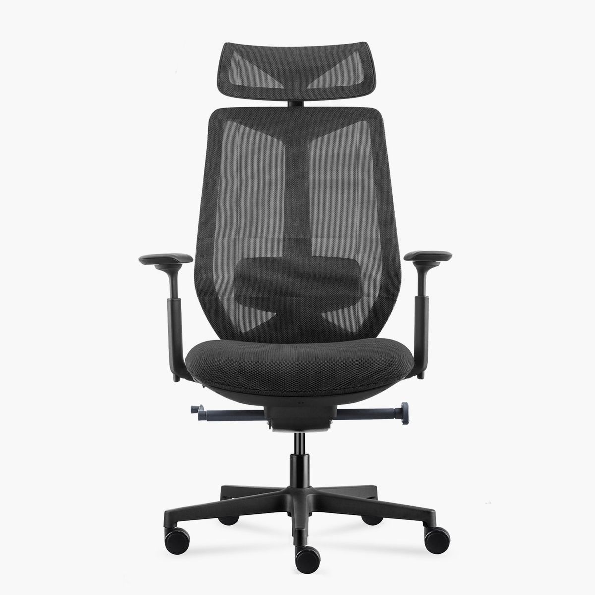 FORM OFFICE - Silla Oficina Eve con cabecero Negro Form