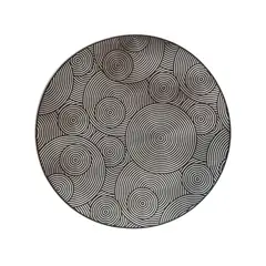 GENERICO - Set 6 Individuales De Mesa Pack 6 Modelo Circulos Circle