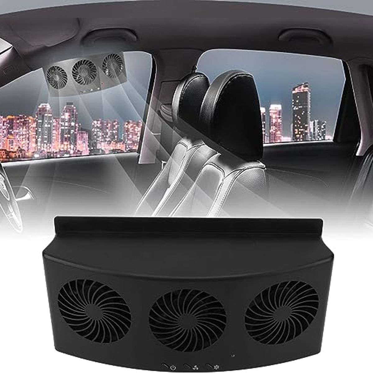 MOVI - EXTRACTOR DE AIRE CALIENTE PARA AUTO SOLAR