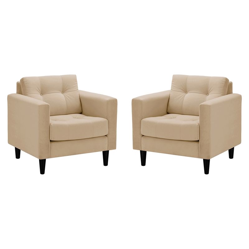 BODEVIR - Set Sofa Retro 1C Felpa 00 Beige