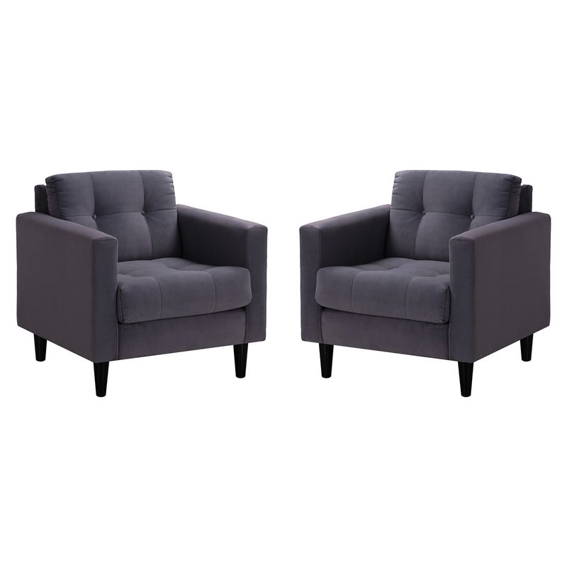 BODEVIR - Set Sofa Retro 1C Felpa 00 Gris
