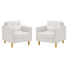 BODEVIR - Set Sofa Retro 1C Felpa 01 Crudo
