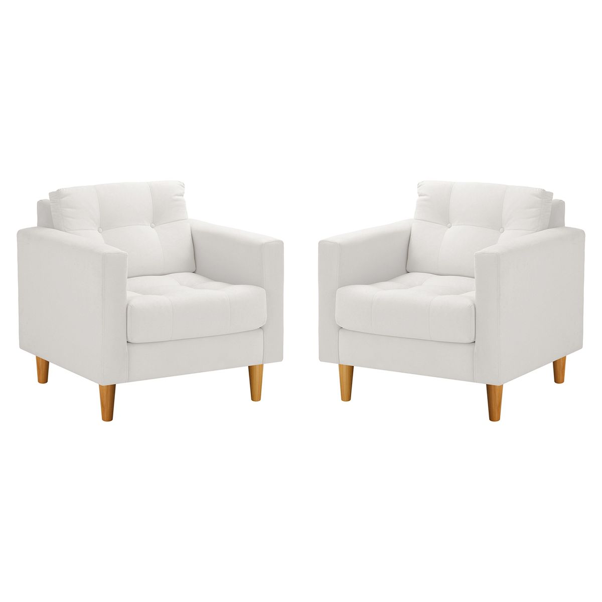 BODEVIR - Set Sofa Retro 1C Felpa 04 Crudo