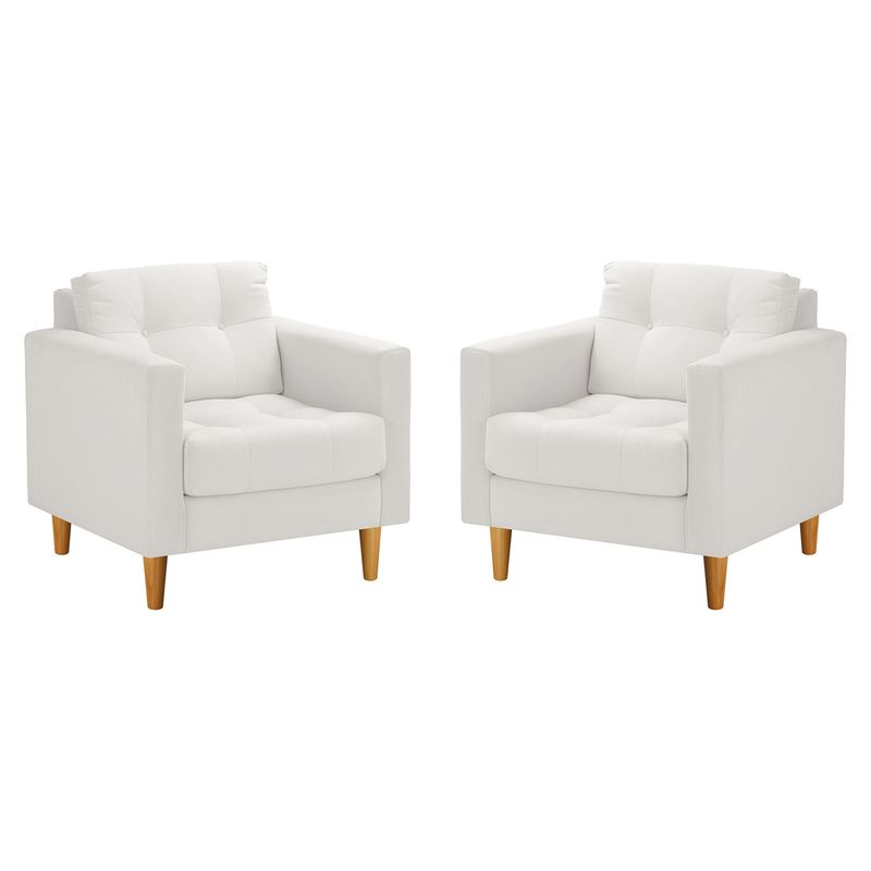 BODEVIR - Set Sofa Retro 1C Felpa 04 Crudo
