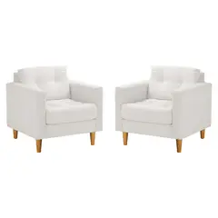 BODEVIR - Set Sofa Retro 1C Felpa 04 Crudo