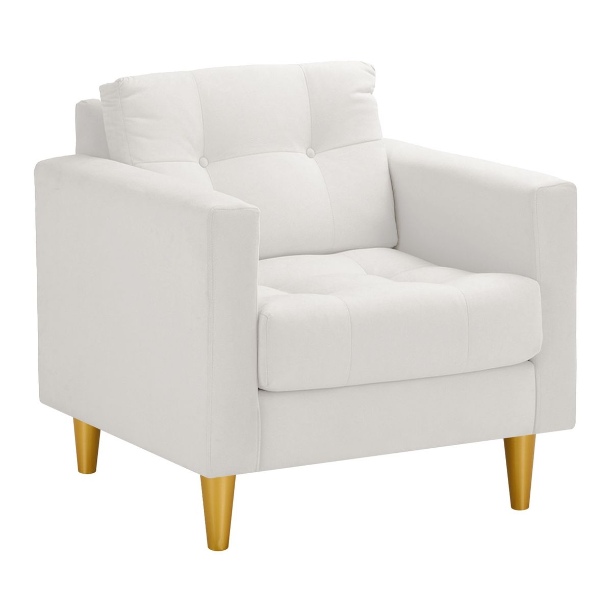 BODEVIR - Sofa Retro 1C Felpa 01 Crudo