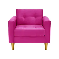 BODEVIR - Sofa Retro 1C Felpa 01 Fucsia