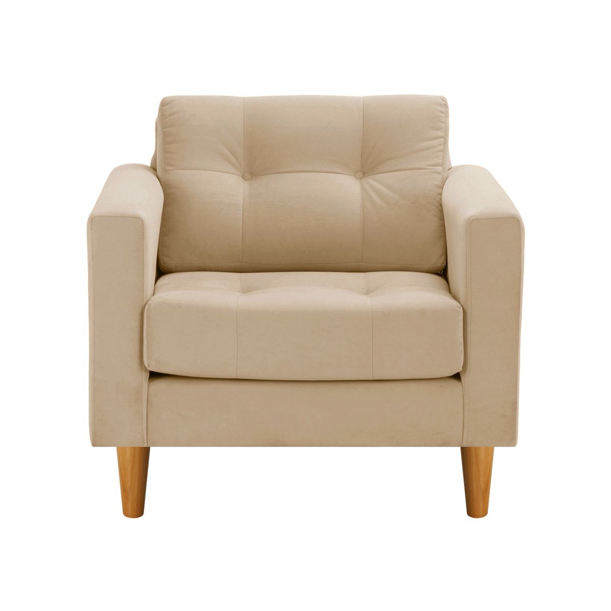 BODEVIR - Sofa Retro 1C Felpa 04 Beige