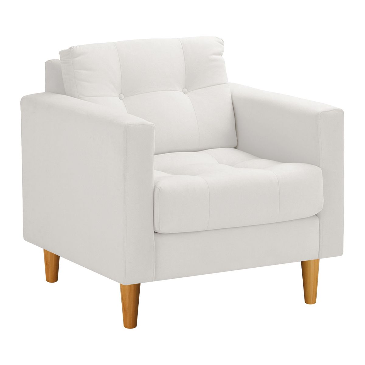 BODEVIR - Sofa Retro 1C Felpa 04 Crudo