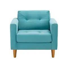 BODEVIR - Sofa Retro 1C Felpa 04 Turquesa
