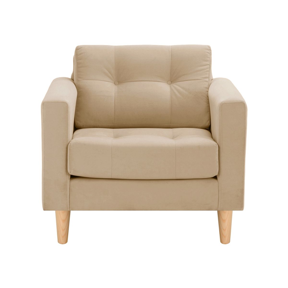 BODEVIR - Sofa Retro 1C Felpa 05 Beige