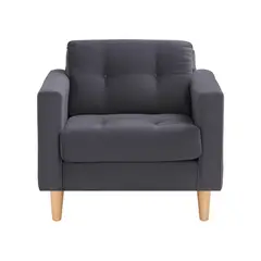 BODEVIR - Sofa Retro 1C Felpa 05 Gris