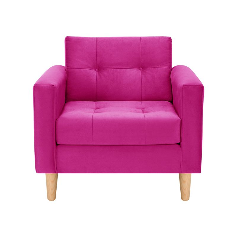 BODEVIR - Sofa Retro 1C Felpa 05 Fucsia