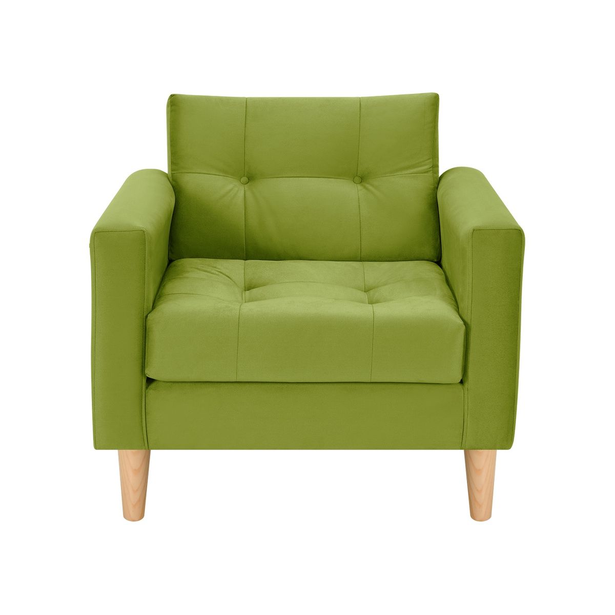 BODEVIR - Sofa Retro 1C Felpa 05 Pistacho