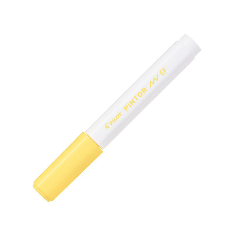 PILOT - Marcador Pintor Punta Extra Fina - Amarillo