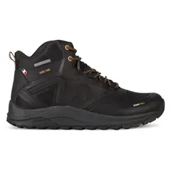 MICHELIN FOOTWEAR - Botín Outdoor Impermeable Hombre Negro Café Dr05