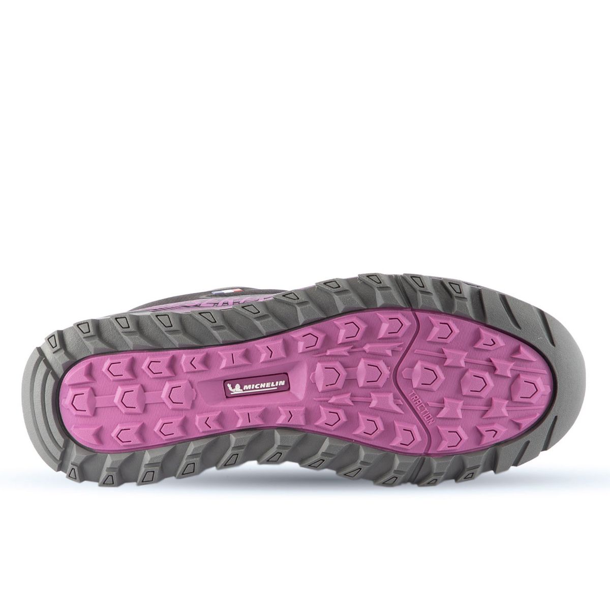 MICHELIN FOOTWEAR - Zapatilla Deportiva Trail Mujer Negro Morado Michelin Dr27