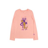 Polera Junior Niña Day To Day Coral