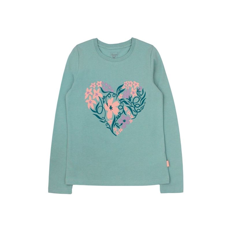 FICCUS - Polera Junior Niña Day To Day Verde