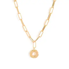 AMPHORA - Collar ajustable initial o dorado