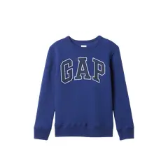 GAP - Polerón Gráfica Sin Cierre Azul