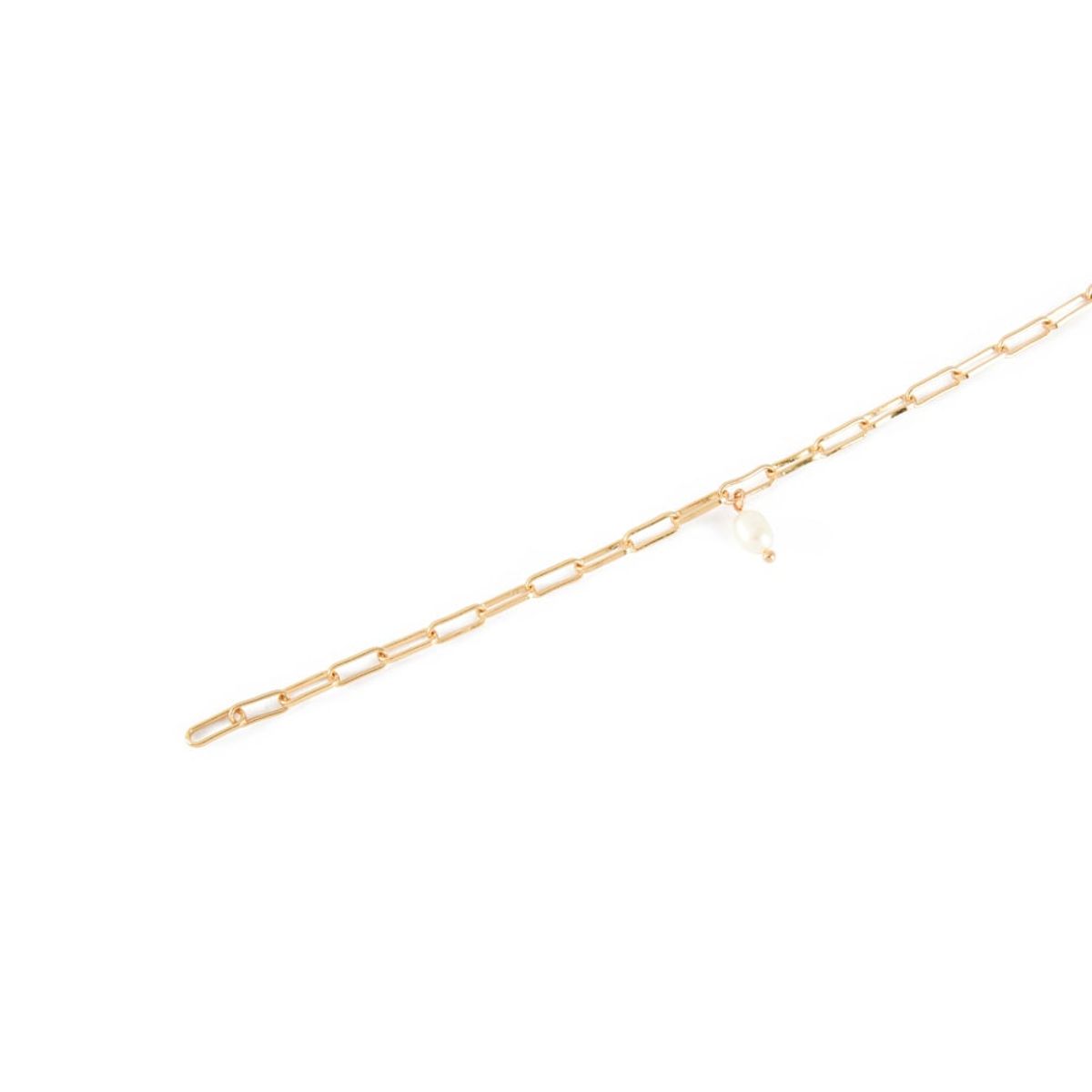AMPHORA - Pulsera perlina dorado